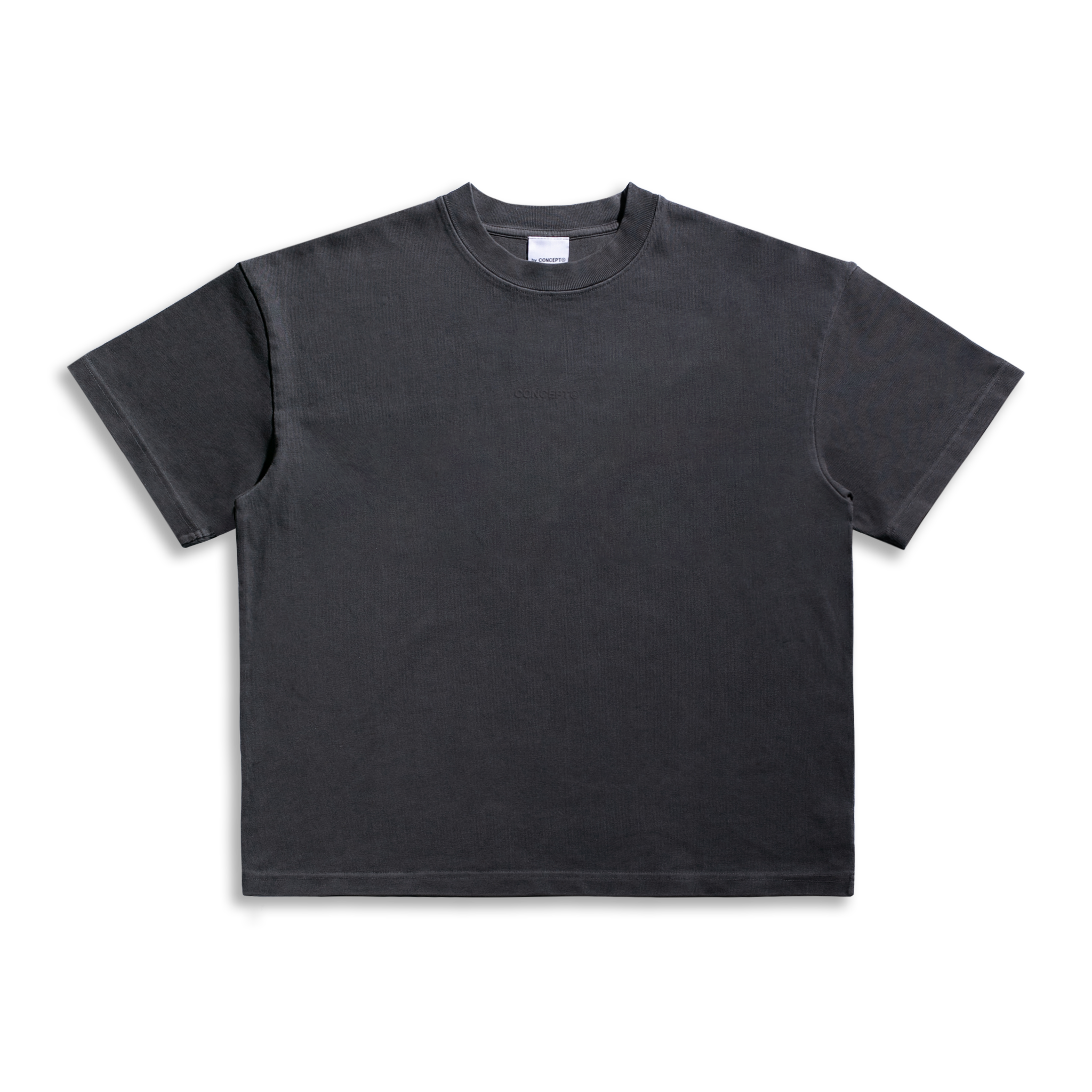400 GSM T-Shirt [Obsidian_Black] – CONCEPT(K)