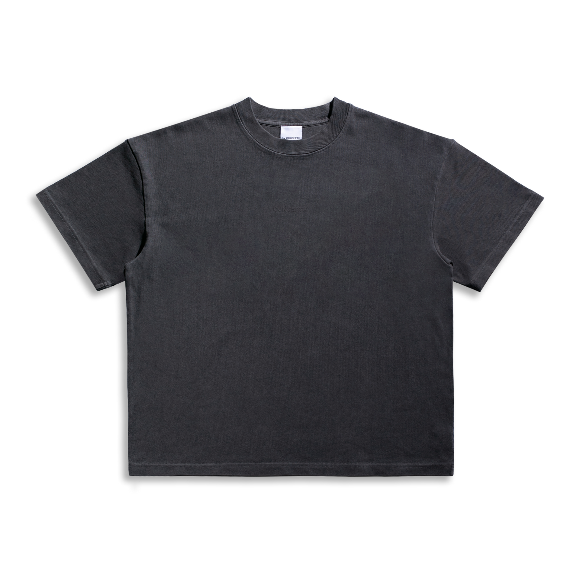 400 GSM T-Shirt [Obsidian_Black] – CONCEPT(K)